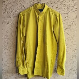 MARQUIS Mens Mandarin Collar Shirt - Size S